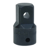 Adapter, Imperial, Male x Female Drive, 3/4 in Male Drive, 1/2 in Female Drive, 1-1/4 in Lg, Socket Adapter