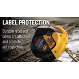 Cable Lifeline, Self-Retracting, ANSI Z359.14-2021 Class 2, 360 in Lg, Galvanized Steel Cable Line, Thermoplastic Housing Hardware, Matte Black Color