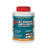 Anti-Seize Lubricant, Can, 1/2 lb Container, 8 oz, Molybdenum Disulfide, Paste, Gray , Hydrocarbon, -65 to 1800 deg F, 1.19 Specific Gravity