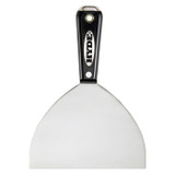 Knife, Flexible Joint, 4-1/2 in Lg Blade, 6 in Wd Blade, Carbon Steel Blade, Hammer Head,  Interlock, Nylon Handle, Black,  Silver Color