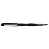 DORMER Bridge Reamer, Imperial, 9/16 in Dia, 9 in Lg, 11/32 in Point, Morse Taper Shank, 4 -Flute, Slow Spiral Flute, 5-1/8 in Lg Flute, High Speed Steel, Bright