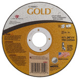 CARBORUNDUM Cut-Off Wheel, 4-1/2 in Dia Wheel, 0.45 in Thk Wheel, 60 Grit, Aluminium Oxide Abrasive, 13580 rpm Max, Resin Bond, Stainless Steel,  Steel,  Metal Applicable