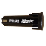 Battery Pack, Suitable For Milwaukee® 2.4 VAC Tool, Bare Tool, Nickel-Cadmium, 1.3 Ah, 2.4 VDC Charge, 1 hr Charging
