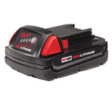 Rechargeable Battery Pack, Compact, Suitable For M18™ Cordless Power Tool, Bare Tool, Lithium-Ion, 1-1/2 Ah, 18 VDC Charge, 30 min Charging