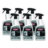 WEIMAN® Stainless Steel Cleaner and Polish, Floral Scent, 22 oz Spray Bottle, 6/Carton