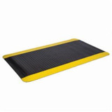 Crown® Workers-Delight™ Deck Plate WDR3424YB-75 550 Premium Ultra Anti-Fatigue Mat, 75 ft L x 2 ft W x 7/8 in THK, PVC, Diamond Surface Pattern, Zedlan™ Foam Base, Resists: Slip