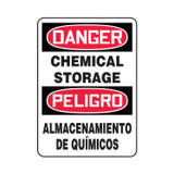 CHEMICAL STORAGE/PELIGRO ALMACENAMIENTO DE QUIMICOS