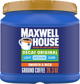 MAXWELL HOUSE DECAF COFFEE, 29.3oz CANISTER