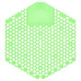 WAVE 3D URINAL DEODORIZER SCRN, CUCUMBER MELON SCENT, GREEN, 10/BOX