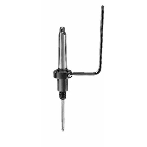 Cutter Arbor, Morse Taper Shank, 2 in Dp Cut, Steel, Black