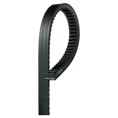 GATES V-Belt, BX Section, Heavy Duty,  Raw Edge,  Molded Notch, BX Section, 0.656 in Wd Top, 13/32 in Thk, 1 -Rib
