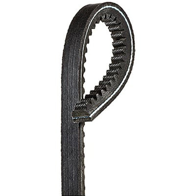 GATES V-Belt, AX Section, Heavy Duty,  Raw Edge,  Molded Notch, AX Section, 1/2 in Wd Top, 5/16 in Thk, 1 -Rib