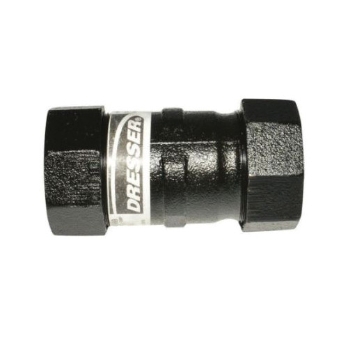 Coupling, Style 90, Steel, Black, 1/2 to 1 in