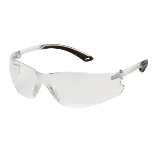 Safety Glasses, Universal, Anti-Fog Lens, Frameless, Clear Frame, Polycarbonate Frame, Polycarbonate Lens