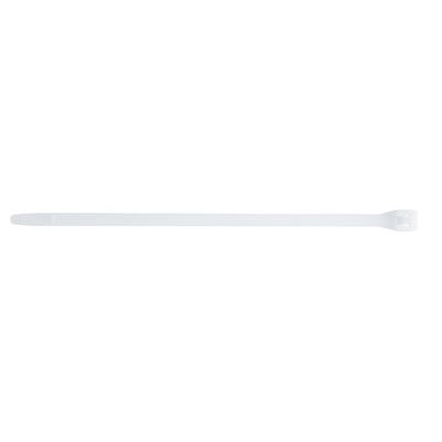 Cable Tie, Heavy Duty, 1/4 in Wd, 0.072 in Thk, Double Lock, 120 lb Tensile, 32 to 185 deg F, Nylon