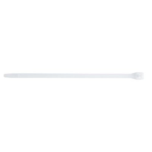 Cable Tie, Heavy Duty, 1/4 in Wd, 0.072 in Thk, Double Lock, 120 lb Tensile, 32 to 185 deg F, Nylon