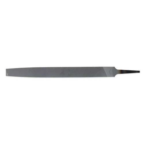 NICHOLSON File, Flat,  Machinists,  Rectangular, Tang, American Coarseness of Cut, Bastard/Second/Smooth