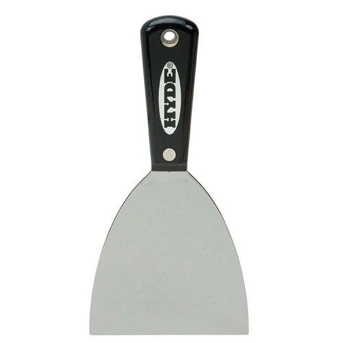 Knife, Flexible Joint, Carbon Steel Blade, Interlock, Nylon Handle, Black, Silver Color