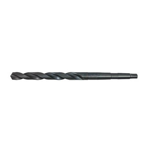 DORMER Taper Shank Drill Bit, General Purpose,  Standard Length, Imperial, 2 -Flute, Spiral Flute, 118 deg Point, 1/8 to 7/8 in