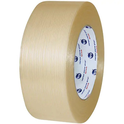 Strapping Tape, 39 oz-in Adhesion, 175 in-lb Tensile, 200 deg F Max Operating, 40 deg F Min Operating Strapping Tape, 39 oz-in Adhesion, 175 in-lb Tensile, 200 deg F Max Operating, 40 deg F Min Operating