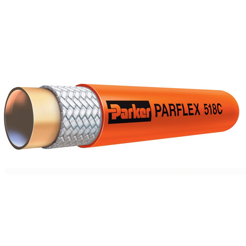 PARKER 518D, Non-Conductive Hose, Medium Pressure, -40 to 212 deg F, Co-Polyester Tube,  Polyurethane Cover PARKER 518D, Non-Conductive Hose, Medium Pressure, -40 to 212 deg F, Co-Polyester Tube,  Polyurethane Cover
