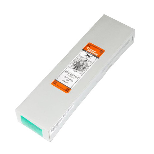 NICHOLSON Slim Taper File, Machinists,  Triangular, Smooth Cut, American Coarseness of Cut