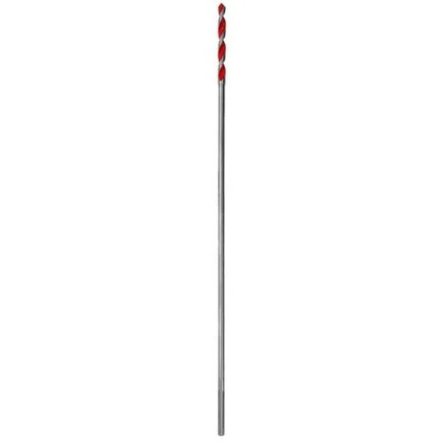 MILWAUKEE Bell Hanger Bit, Heavy Duty, Flat Shank, Standard Twist Point, Right Hand Cut, High Speed Steel Cut Edge