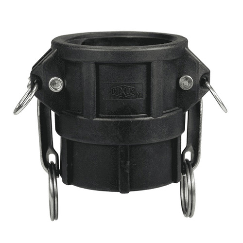 Coupler, Type D,  Cam and Groove, Coupler, Female Coupler x FNPT End, 70 deg F, Glass-Filled Polypropylene
