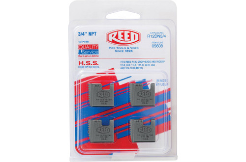 REED Segmental Die, NPT, Right Hand Thread, High Speed Steel