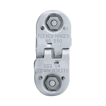 Fastener Strip, Bolt Hinged, Hinge, 300 Fastener PIW, 1/4 to 5/8 in Thk Belt, 300 Stainless Steel