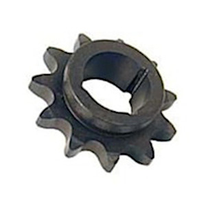 DODGE TAPER LOCK Roller Chain Sprocket, Type BTL,  Single Strand, #40 Chain, 2.78 in Dia Hub, 1 in Lg Thru Bore