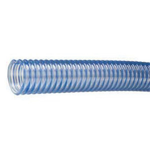 KURIYAMA Food Grade Hose, Heavy Duty, -4 to 150 deg F, Transparent, PVC, 1/2 to 5 in
