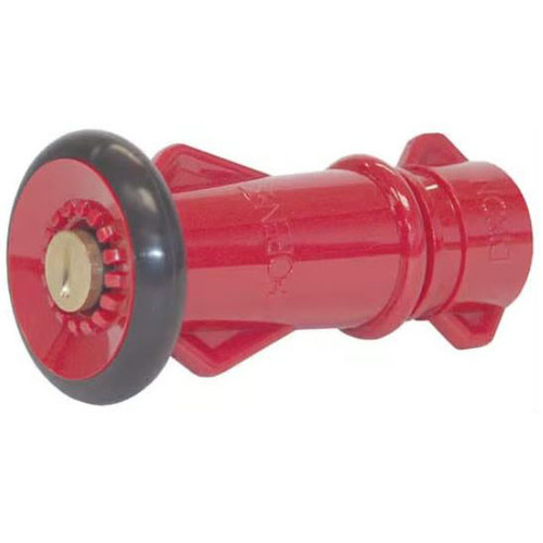 DIXON Fog Nozzle, Polycarbonate Body, Suitable For Water Only, 100 psi Max, 120 deg Spray Pattern, Red
