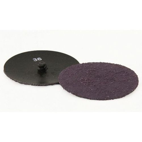 MIRKA Grinding Disc, Mini, 3 in Dia Disc, Ceramic Abrasive, Fiber Backing
