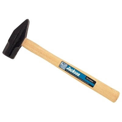 Cross Pein Hammer, Hickory Handle, 16 in Lg, Forged Steel Head