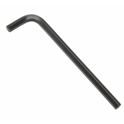 Hex Key, Black Oxide, Individual,  Long Arm, Imperial, Hex Drive, L-Handle, Alloy Steel Blade, ASME B18.3