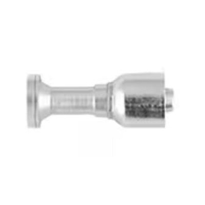 PARKER 71 Series Hydraulic Hose Fitting,Crimp Style, Straight,SAE Code 62 Flange Head End,Steel,1/2 to 2 in,16A71