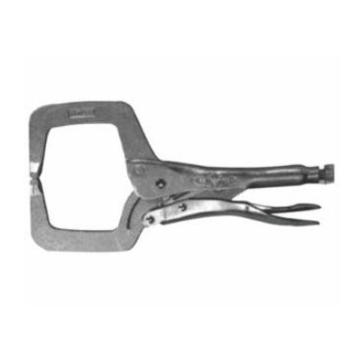 Locking Plier, C-Clamp, Vise-Grip Release, Heat-Treated Alloy Steel Handle, Nickel Plated