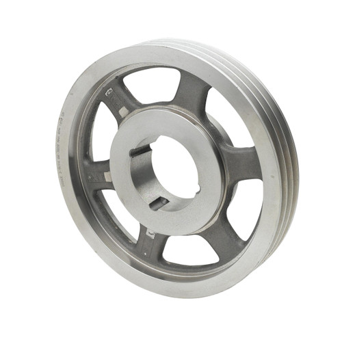 DODGE TAPER LOCK 4-Groove V-Sheave, (Use Bushing 1610), Suitable For AB Cross Section V-Belts, Cast Iron