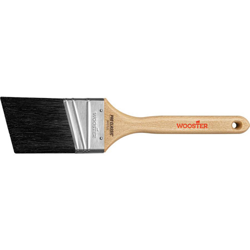 Paint Brush, Lindbeck,  Angle Sash, Black Chain Bristle Brush, Stainless Steel Ferrule, Sealed