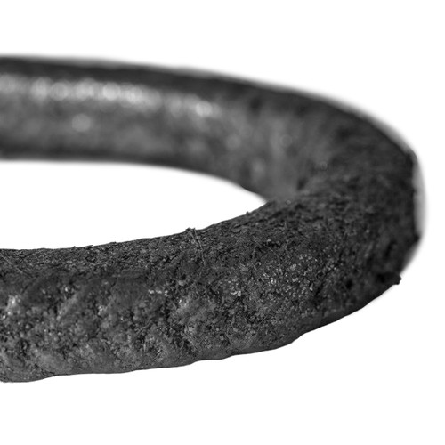 SEPCO Tek-Pro Packing, #ML6402 Packing, Spun Aramid, 500 deg F, 1885 fpm Shaft, 3 to 11, Multi-Lok Braid, Black