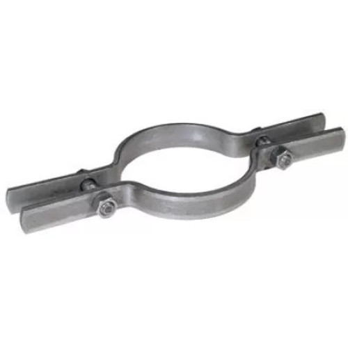 Pipe Riser Clamp, 450 deg F, Carbon Steel, Galvanized, Domestic