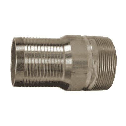 DIXON Pipe Nipple, Combination, Hose x MNPT End, 316 Stainless Steel, Domestic