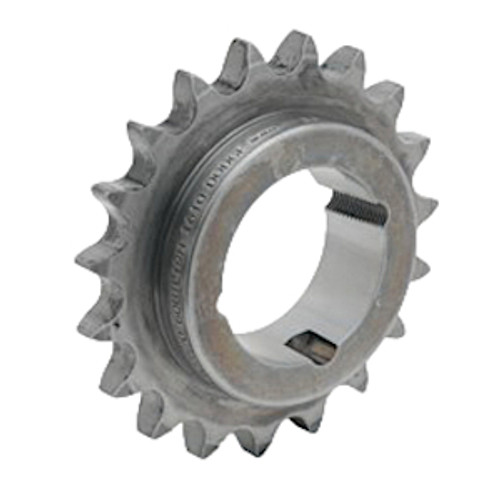 DODGE TAPER LOCK Roller Chain Sprocket, Type BTL,  Single Strand, #80 Chain, 4-1/4 in Dia Hub, 1-3/4 in Lg Thru Bore