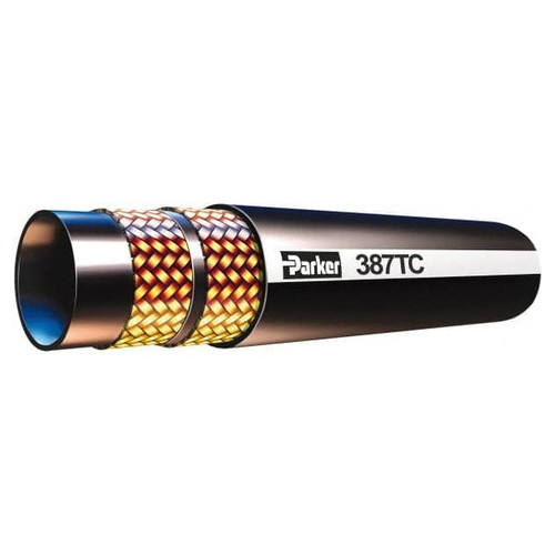 PARKER 387 GlobalCore Pressure Hose, Constant Working, 3000 psi Working, -40 to 257 deg F, Synthetic Rubber, Domestic