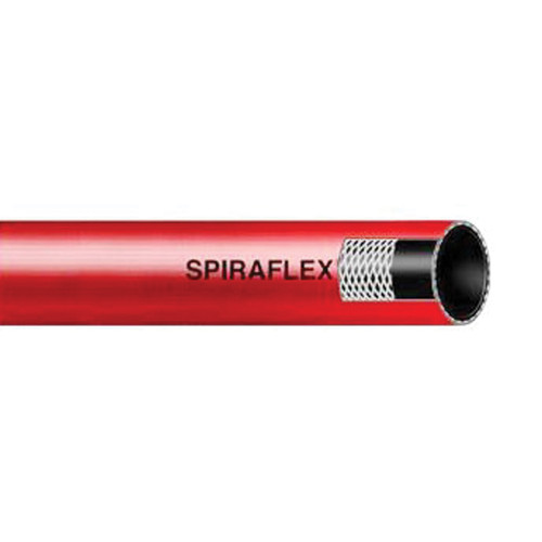 CONTITECH Discharge Hose, Water, 125 psi Working, -10 to 150 deg F, PVC, Red, Domestic