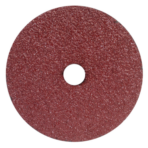 CARBORUNDUM Fiber Disc, Abrasive Coated, 7 in Dia Disc, 7/8 in Center Hole, Aluminium Oxide Abrasive, White