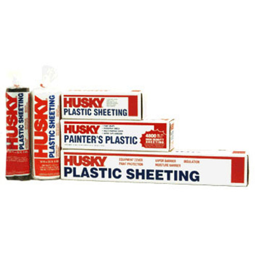 Equipment Cover Sheet, 100 in Lg, 6 mil Thk, Polyethylene, Black