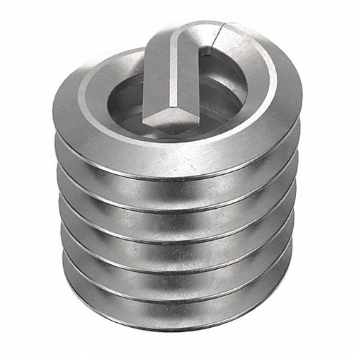Threading Insert, Free Running, UNC, Right Hand Cut, Stainless Steel, Plain, 18-8 Grade