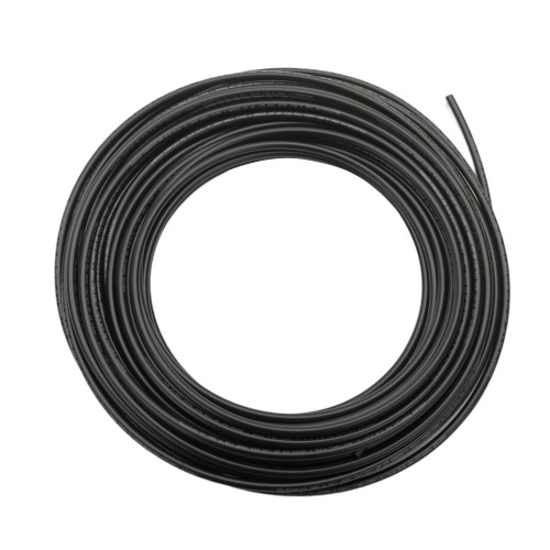 PARKER E/EB Series Tubing, UV Resistant,  Fractional, -80 to 150 deg F, Polyethylene, Black PARKER E/EB Series Tubing, UV Resistant,  Fractional, -80 to 150 deg F, Polyethylene, Black